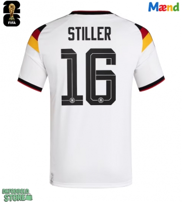Tyskland Angelo Stiller #16 Replika Hjemmebanetrøje VM 2026 Kortærmet